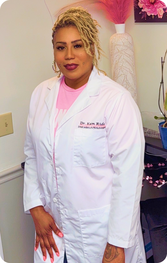 Dr. Kam Rider, DNP, MBA, APRN, AGNP-C
