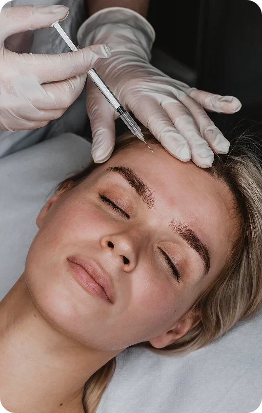 Neurotoxin injections for wrinkle reduction